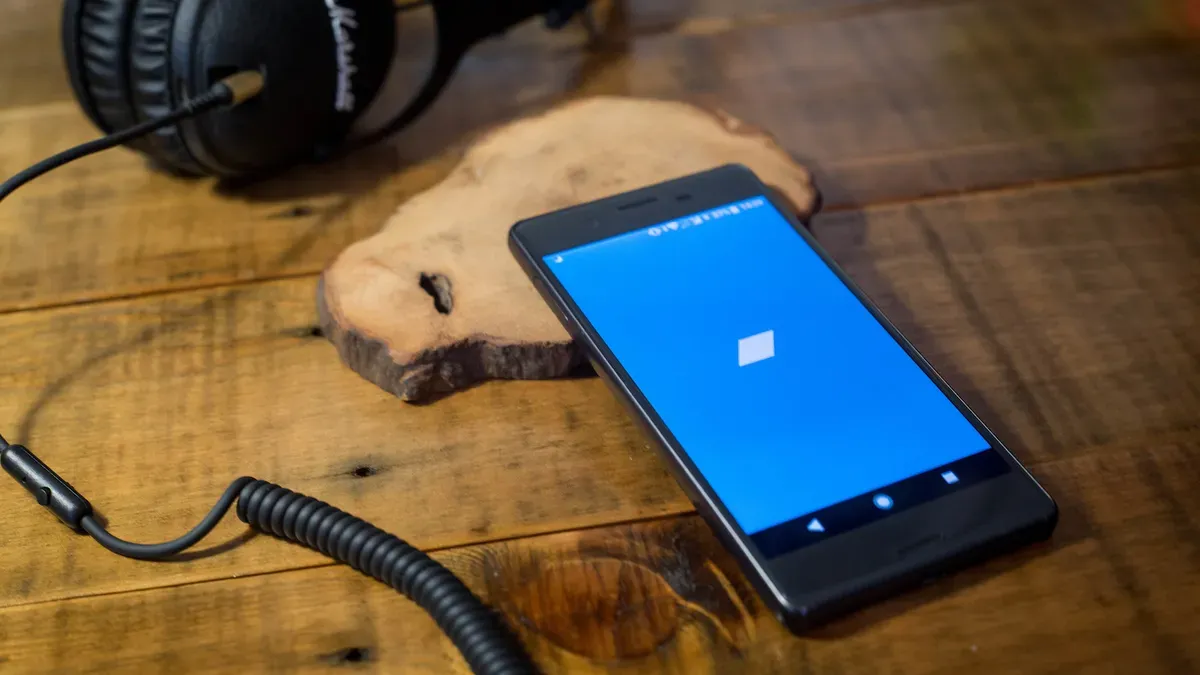 Bandcamp logo with AI music ban announcement