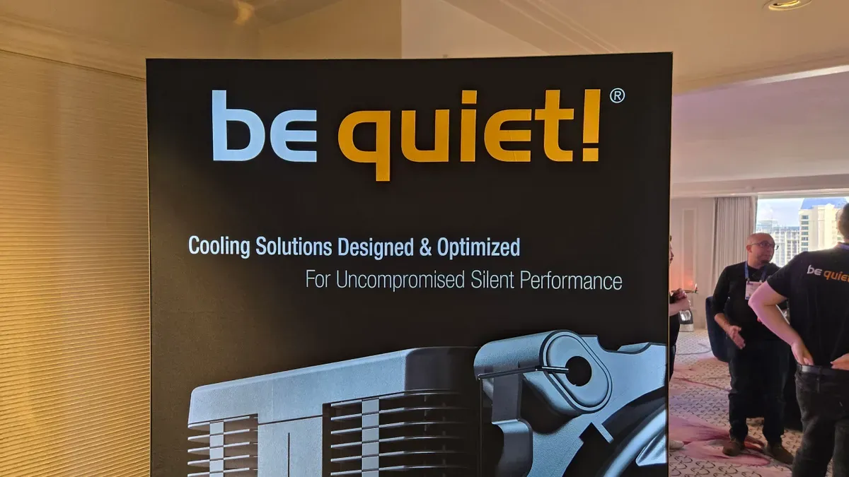 Be Quiet's Light Loop AIO cooler with LCD display and Dark Perk mouse variants