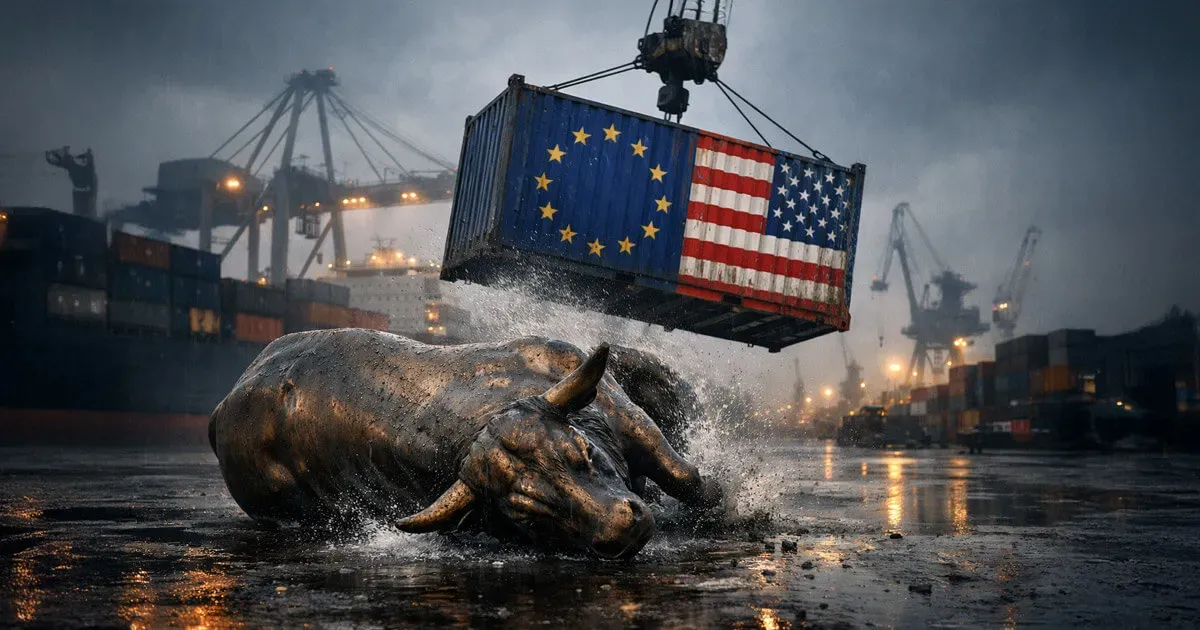 Bitcoin price chart showing volatility amid geopolitical tensions