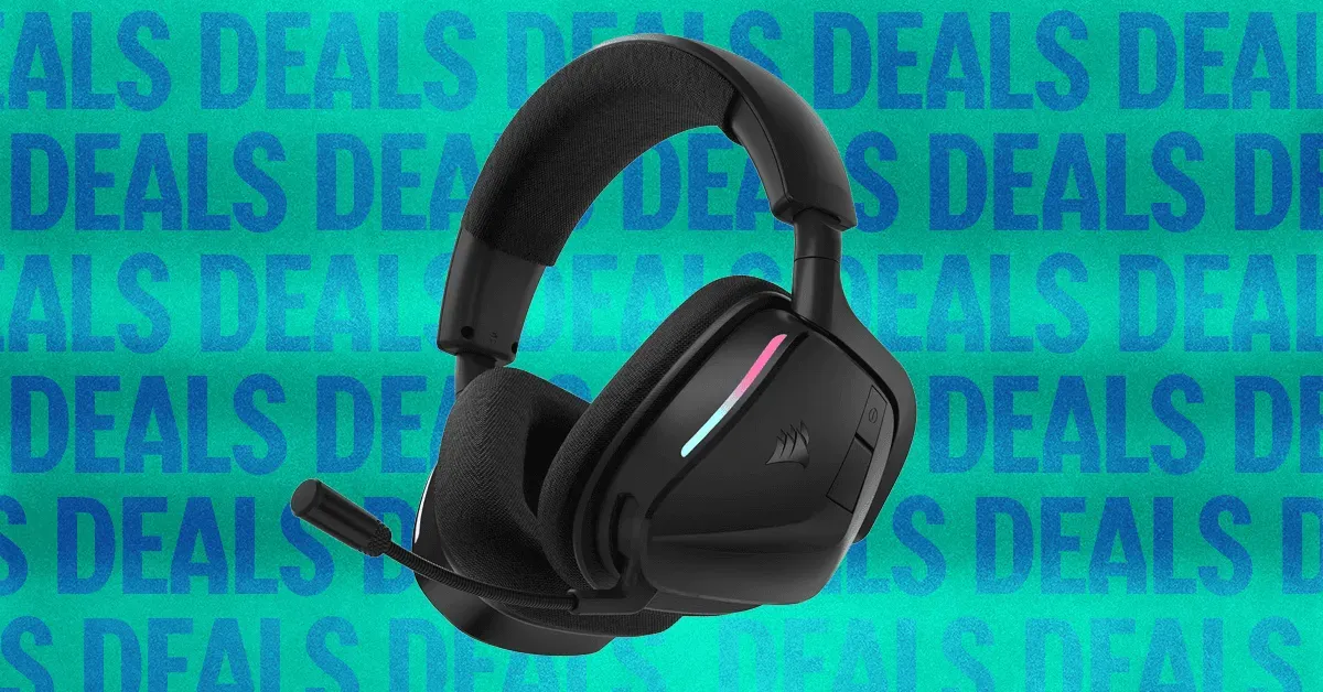 Corsair Void Wireless V2 gaming headset with Dolby Atmos spatial audio features