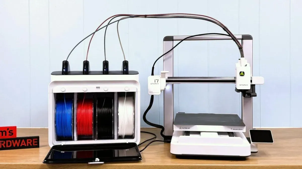 Creality SPARKX i7 Color Combo 3D printer with CFS Lite spool system