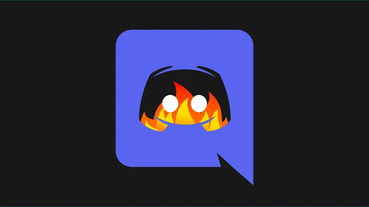 Discord's logo against a dark-themed chat interface, highlighting its 200M+ user base and upcoming IPO plans