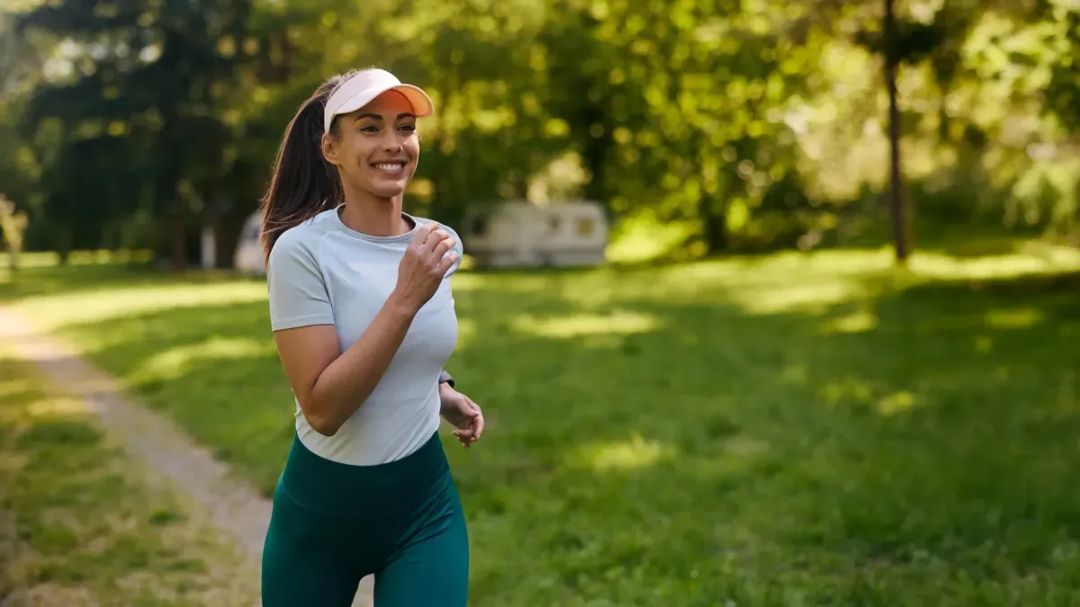 DNA strands with exercise equipment icons showing genetic changes in cancer cells