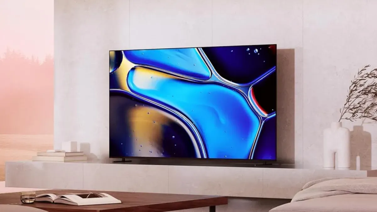 4K TVs on display with varying panel types and specs