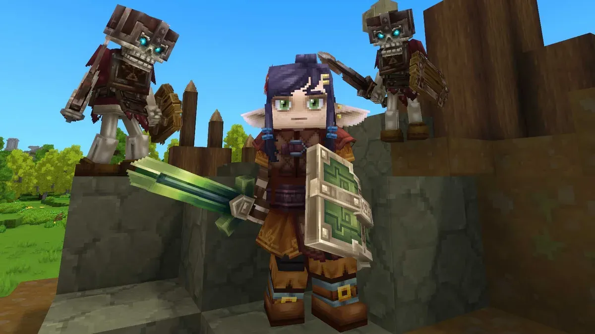 Hytale's Necromancy Grimoire summoning undead hordes in early access