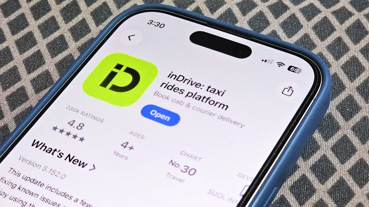 InDrive's grocery delivery service in Pakistan