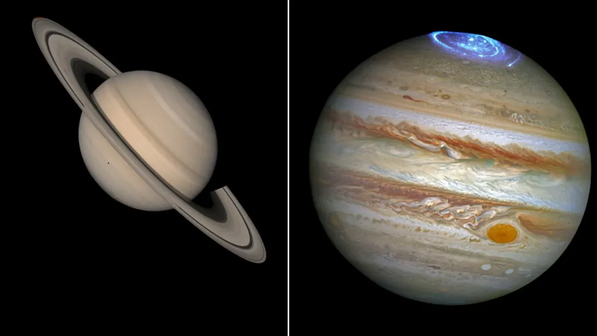 Jupiter and Saturn polar vortices compared with interior gas properties