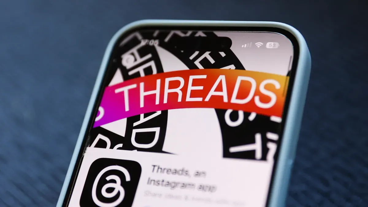 Meta's Threads app surpassing X in mobile user numbers