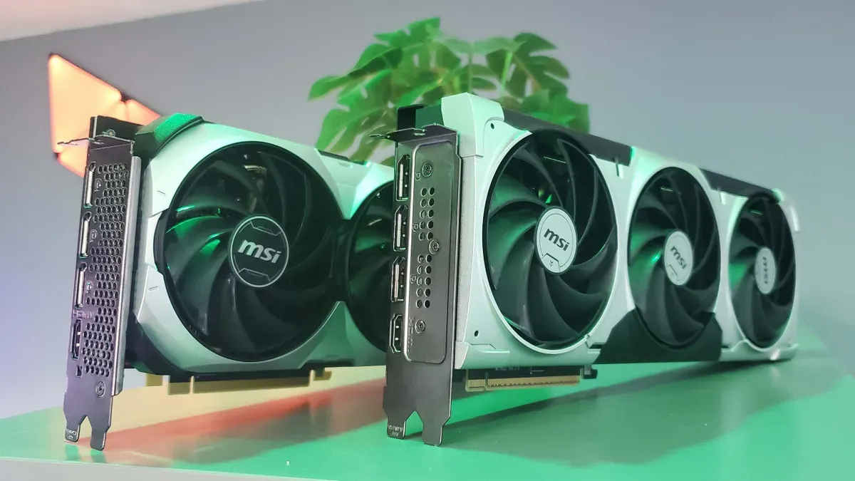 Asus and MSI RTX 5070 Ti graphics cards on display amid supply chain challenges