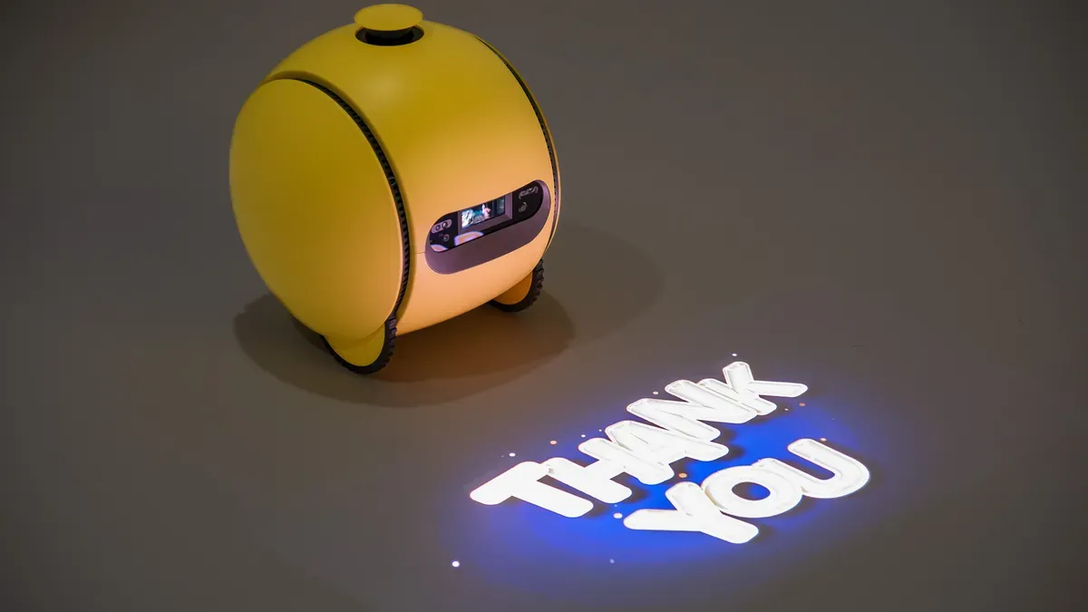 Samsung Ballie robot concept at CES 2026