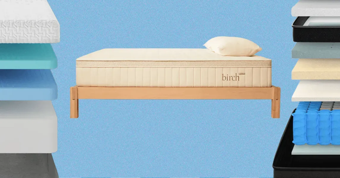 A smart bed with adjustable firmness settings and sleep tracking features