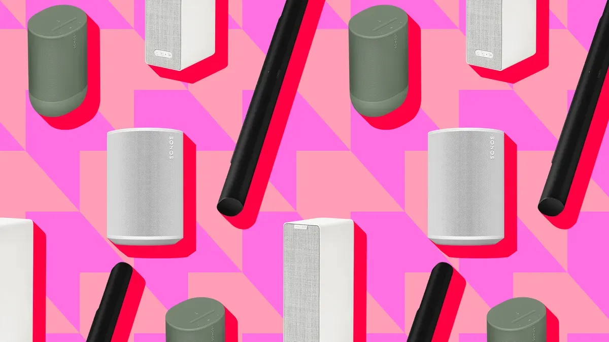 Sonos 2026 product lineup including Five, Arc Ultra, and Era 100 speakers