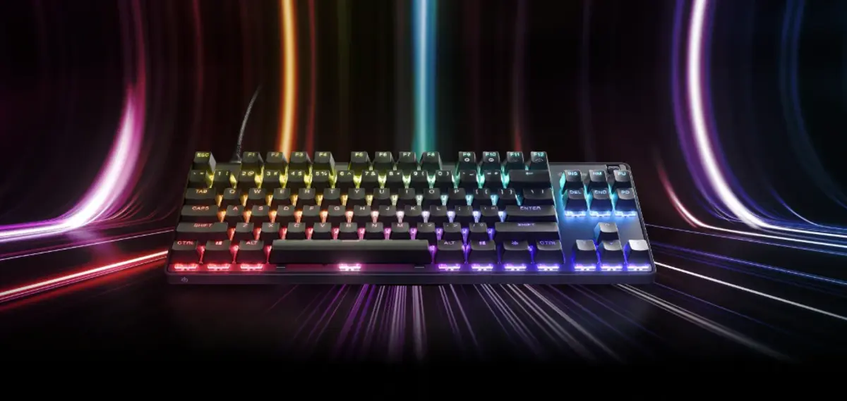 Steelseries Apex 9 TKL Optical Keyboard: $90.99 Steal Includes Hot-Swaps + Aluminum Frame